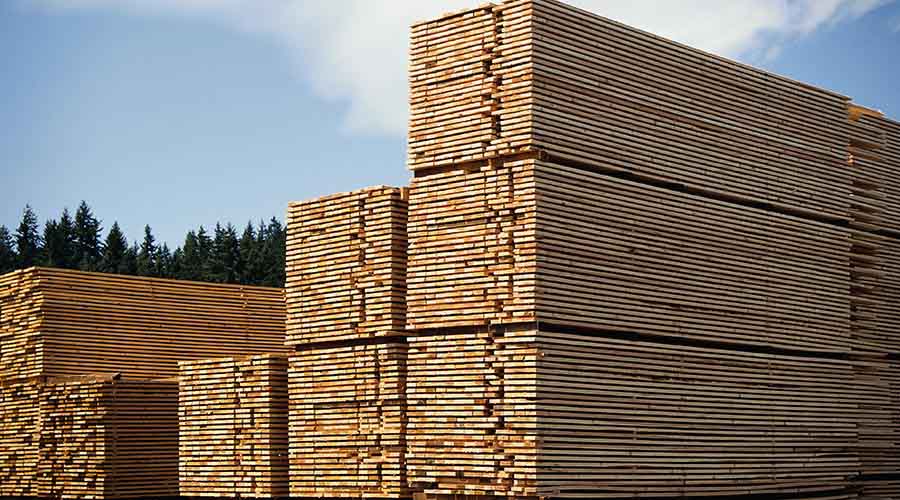 Stockage de bois