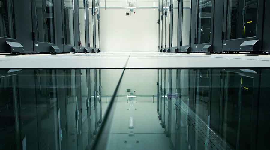 Datacenter en France, salle des serveurs Proginov